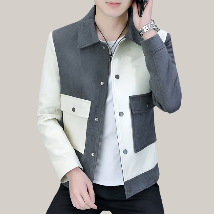 Collar Jacket Men