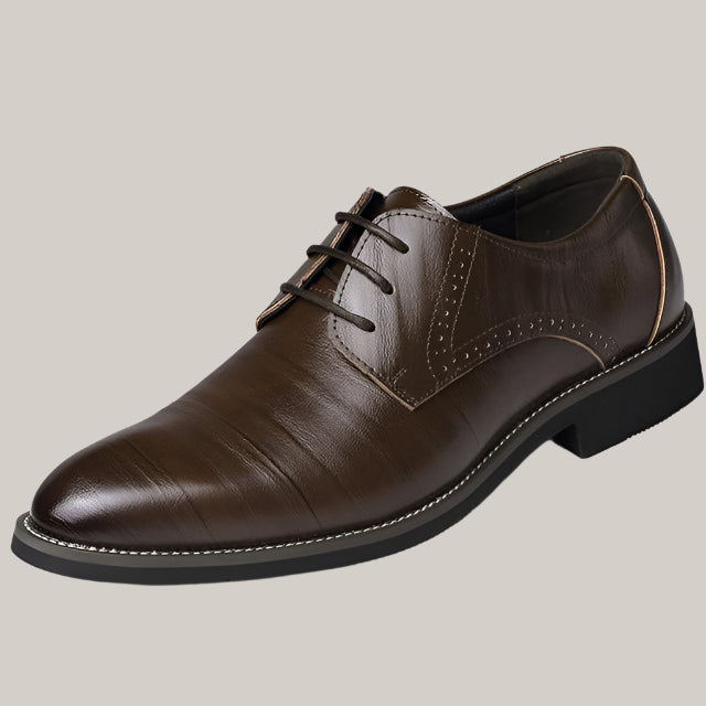 Men's Leather Dress Shoes Brown