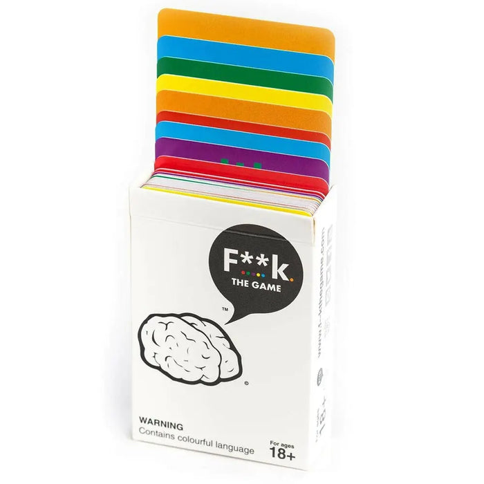 Adult Drinking and Profanity Card Game – Multicolor