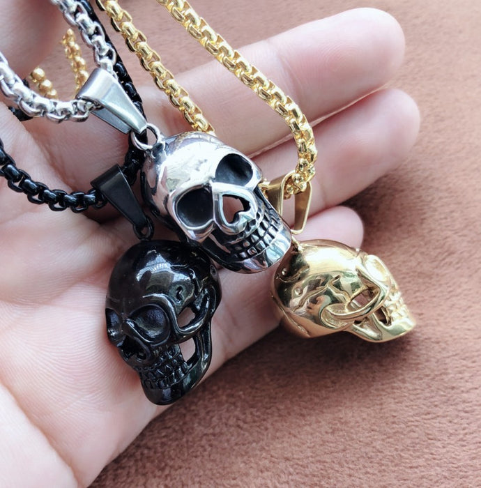 Halloween Skull Necklace Men Fashion