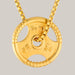 Dumbbell Pendant – 3 Colors Gold