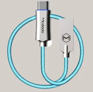 KNIGHT SERIES USB CABLES Blue Type C