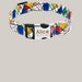 Personalized Dog Collar with ID Tag Flower color