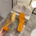 Platform Strap Sandals – EU 35 to 39, 6 Colors Orange