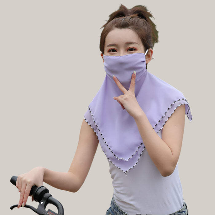 Sunscreen mask scarves