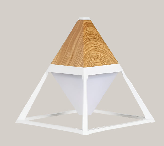 Rechargeable Touch-Control Table Lamp, 4W Light wood