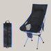 Raised Moon Chair for Fishing Navy