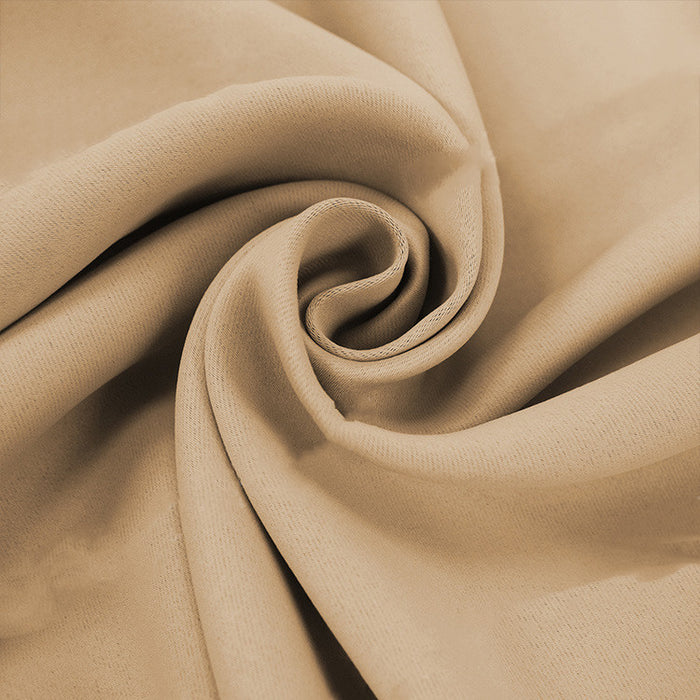Modern Polyester Blackout Grommet Curtain Panel