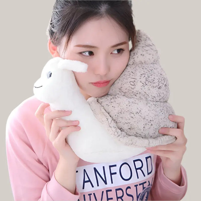 Snail Plush Toy – 17 to 27 cm, 3 Sizes