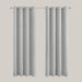 Modern Minimalist Grommet Curtain Panel
