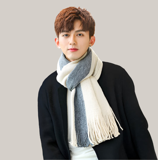 Men Scarves Can Match Colors Fashion