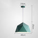Colorful Mini Pendant Lamp Green large