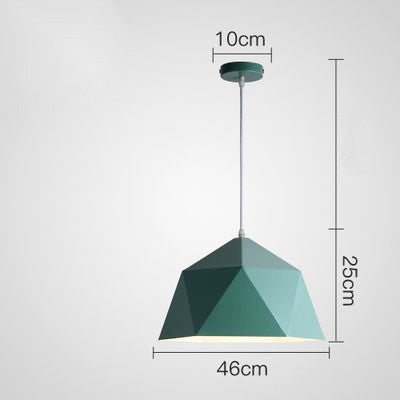 Colorful Mini Pendant Lamp Green large