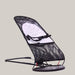 Portable Pet Rocking Chair Single Mesh Mesh Black