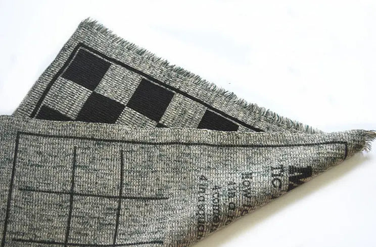 Chess Checkered Blanket