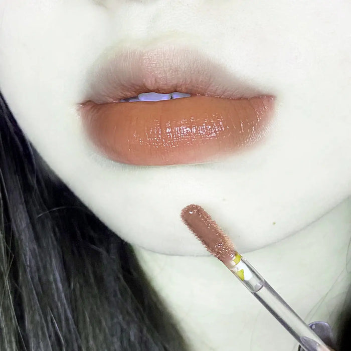 Glass-Mirror Lip Lacquer, 6 Shades 5 Soda Bubble