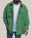 Coat Men Polo Collar Top Figure 4
