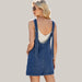 Women's Denim Overalls Dress