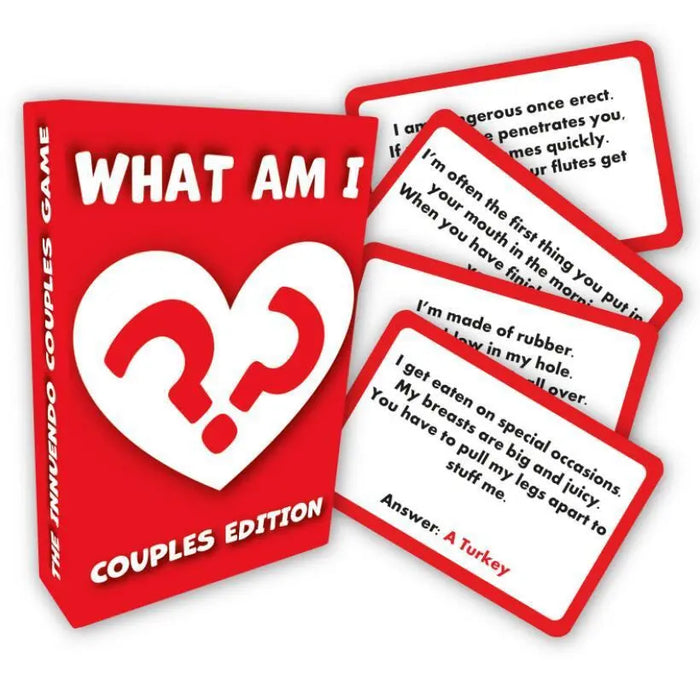 Full English Date Night Tabletop Game Cards Whatami Red