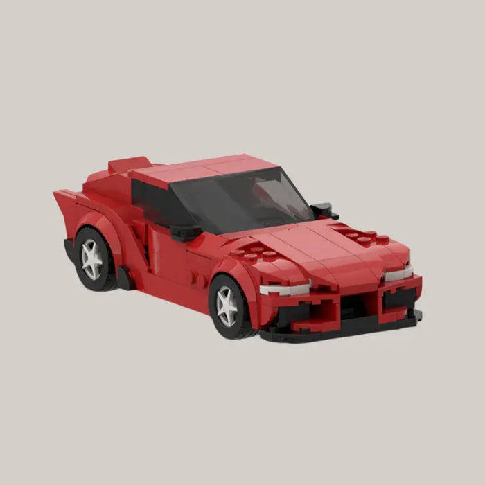 Sports Car Building Block Set – 3 Colors Red