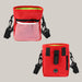 Portable Dog Treat Training Pouch Red