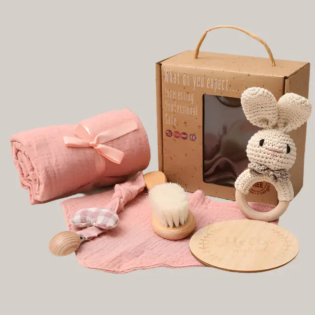 Bopoobo 1Set Bath Toys Rabbit 6PCS Set