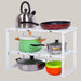2-Tier Extendable Stainless Steel Kitchen Sink Rack