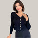 Brief Solid Women Knit Shirt