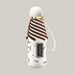 Five-Fold Compact Umbrella with Black Coating – 3 Colors White