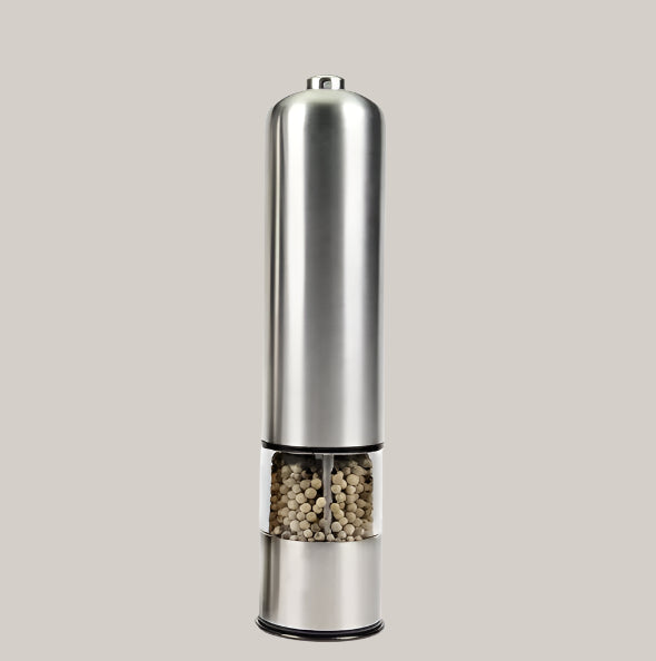 Electric Stainless Steel Pepper Grinder, 22.5 cm 1