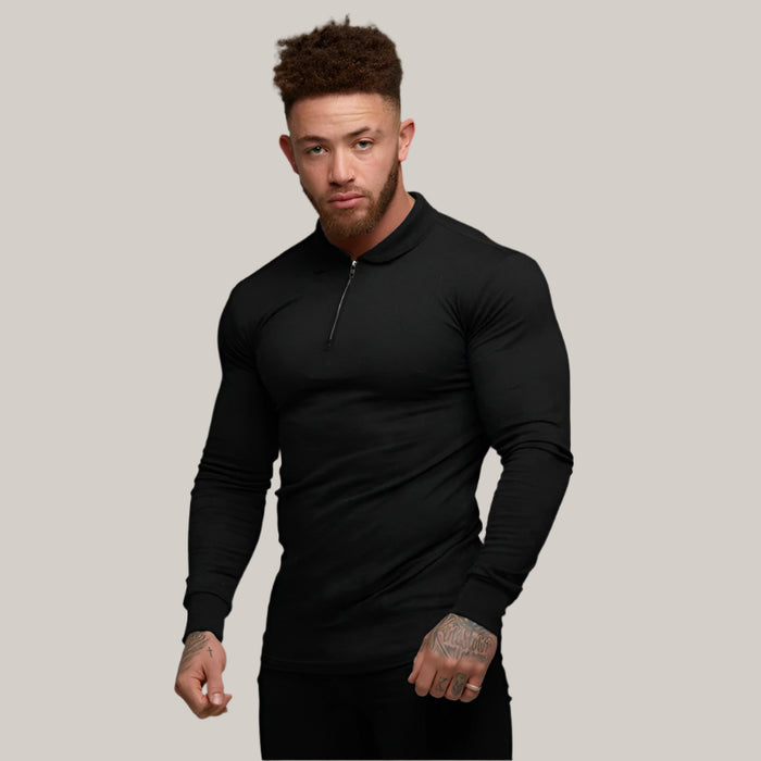 Fitness Sports Long-sleeved Polo