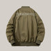 Thickening Embroidery Pilot Jacket Men 1671 Traditional Green Model