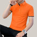 Polo Shirt For Men Orange and black