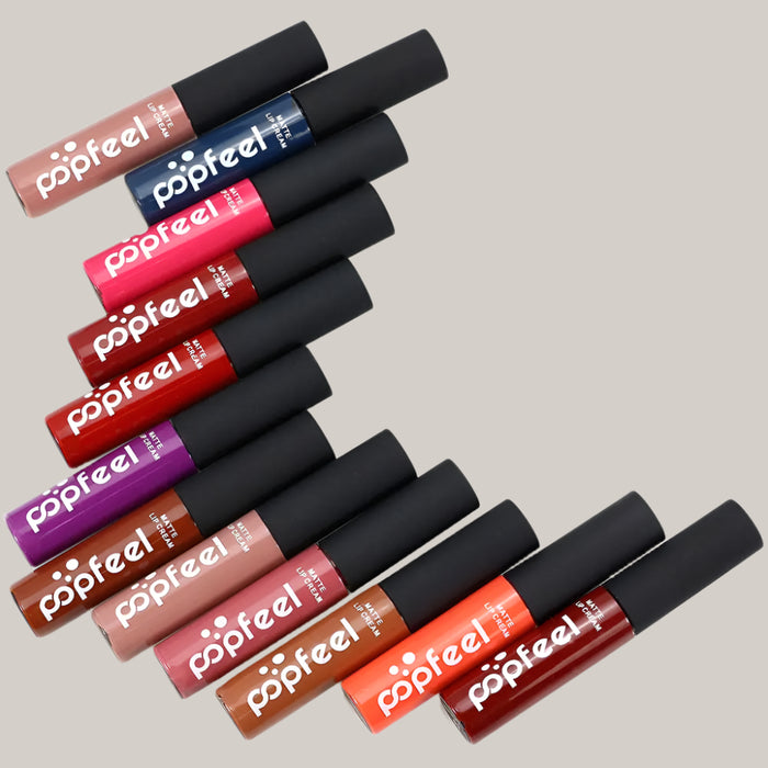 Mini Matte Liquid Lipstick – 12 Shades