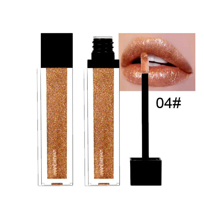 Pearlescent Lip Gloss – 5 Shades Orange 04