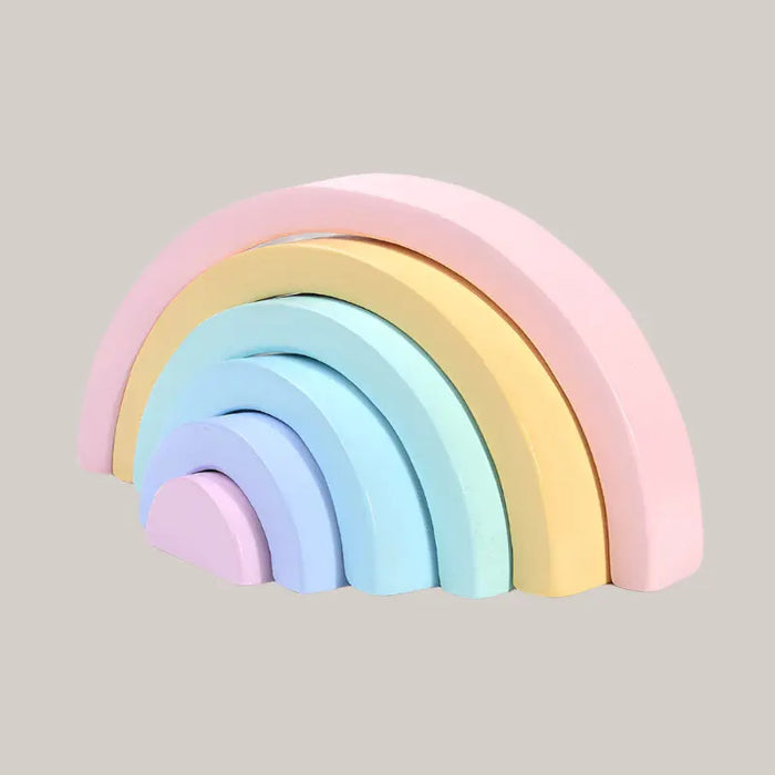 Silicone Stacking Educational Toys Pink