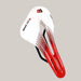 Hollow Bicycle Saddle – 7 Colors White red