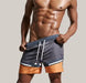 Brand Board Shorts Men Grey