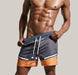 Brand Board Shorts Men Grey