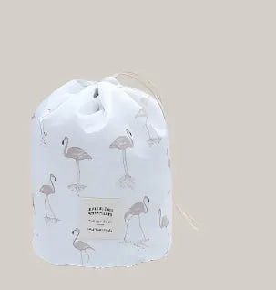 Bathroom classics makeup bag cosmetic bag White