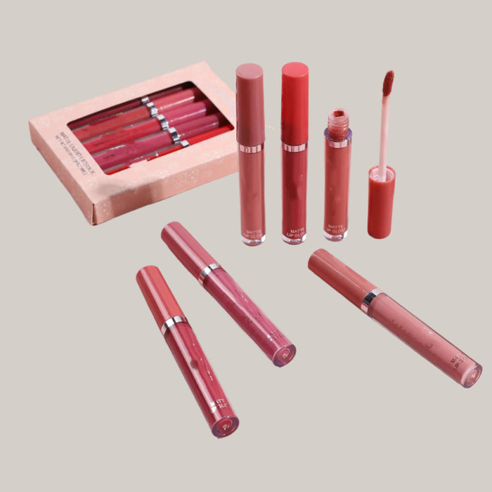 6-Piece Matte Lip Set – 2 Options