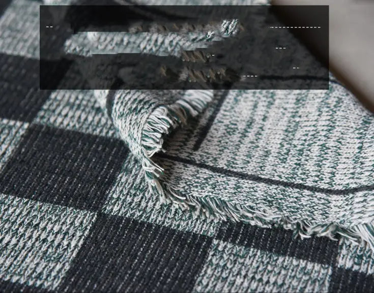 Chess Checkered Blanket