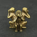 Animal-Themed Metal Hanging Ornament – 1 Piece As shown