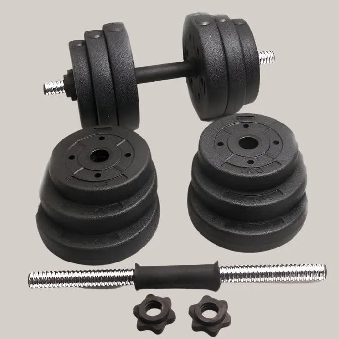 2-in-1 Adjustable Dumbbell and Barbell Set – 10–50 kg