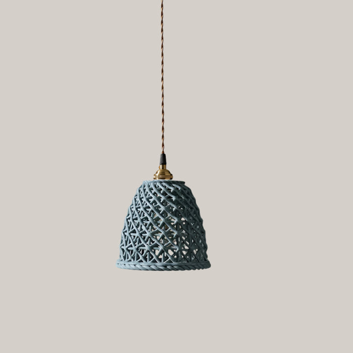 Handmade Ceramic Chandelier B style blue