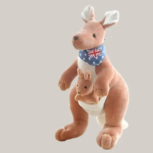 Kangaroo plush toys Brown 32cm