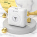 Mini Bliuetooth Wireless Thermal Printer 304dpi White