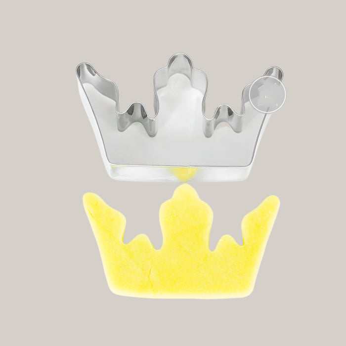 Stainless Steel Crown Cookie and Fondant Cutter