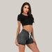 Lantern jeans ShortsGray