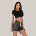 Lantern jeans ShortsGray